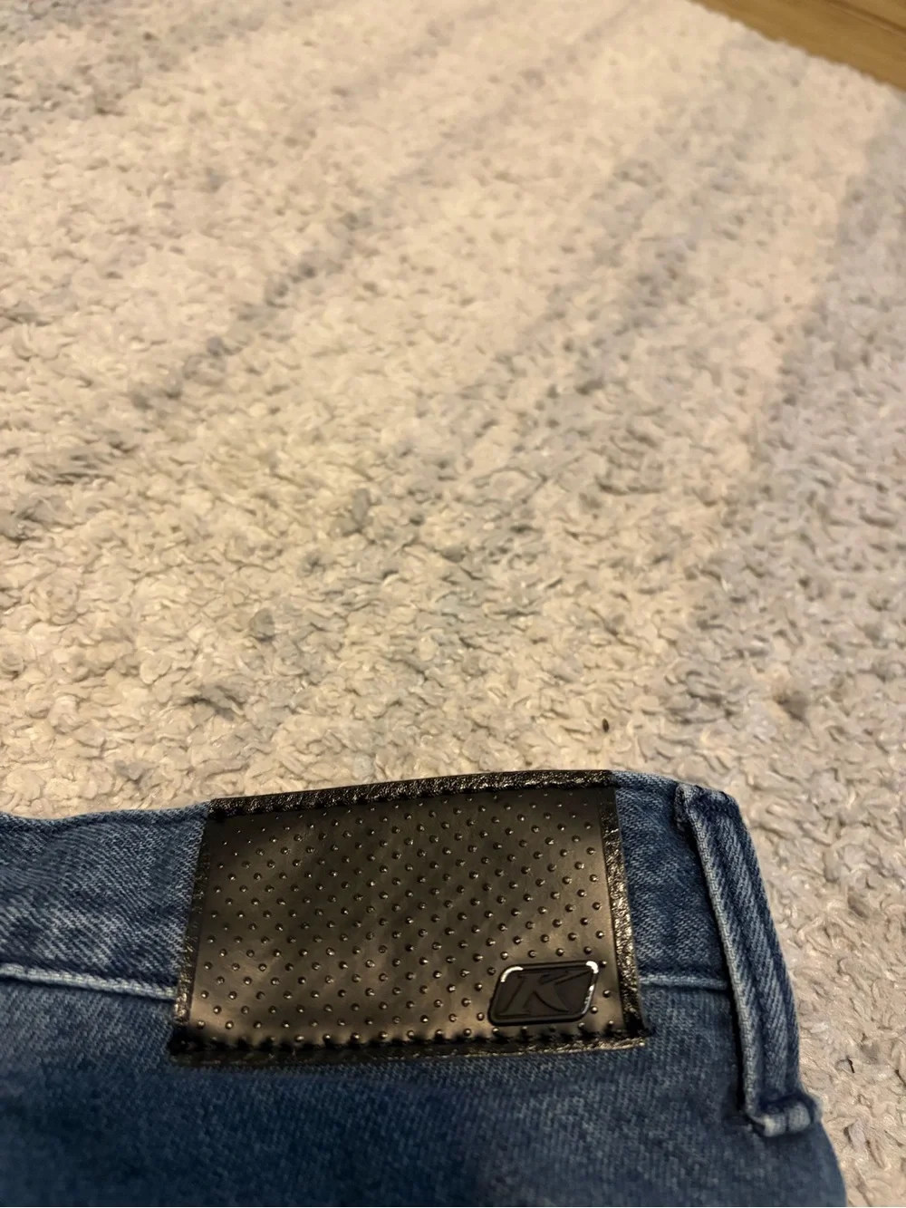 Klim K Fifty Motorcycle Riding Jeans - Size 34 Regular - Cordura Denim w/ D3O Ar